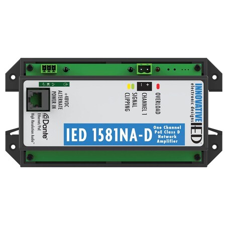 Atlas Amplifier Single Ch 8W Ip Dante IED1581NA-D